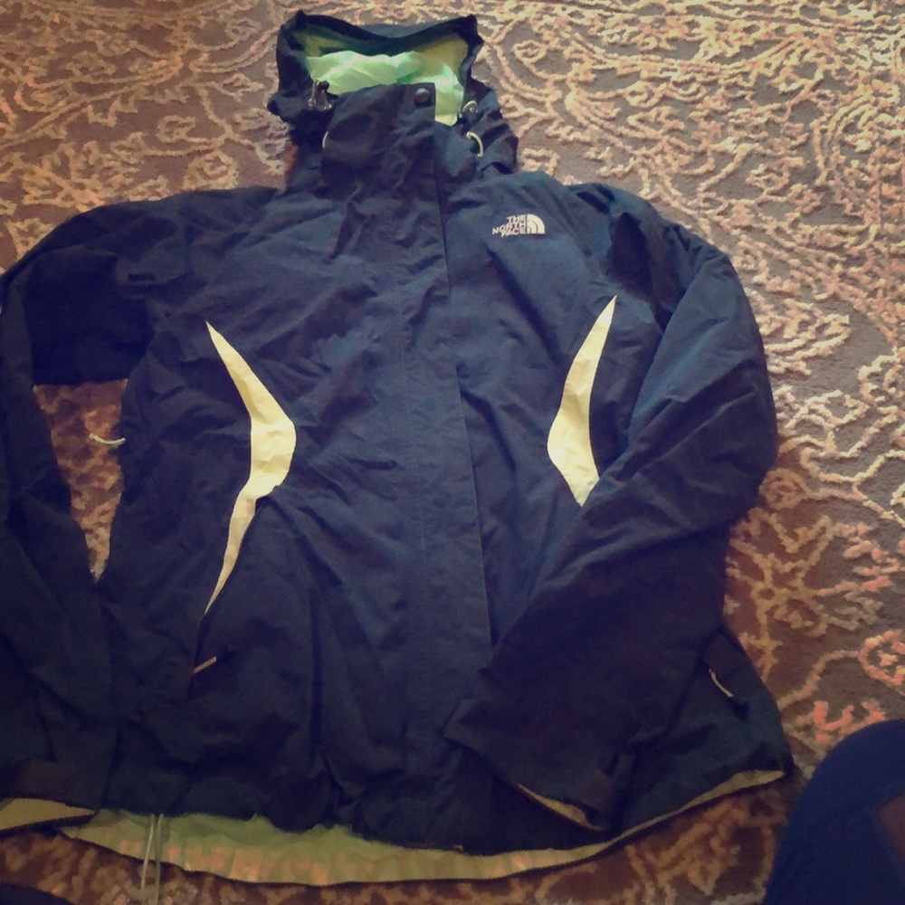 The North face two in one jacket